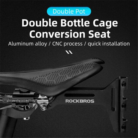 Soporte de Bicicleta para 1O2 Porta Caramañola Rockbros Robusto 001