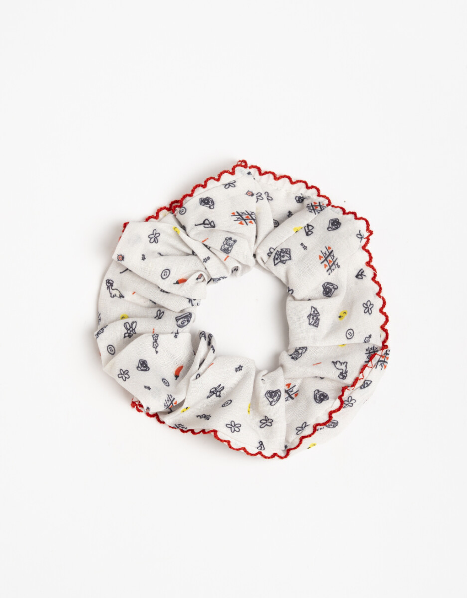 Scrunchie Estampada 