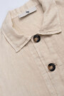 PREMIUM LINEN JACKET Almond