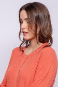 CARDIGAN RIVAS Coral Oscuro