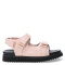 Sandalia de Niña Mini Miss Carol KATALLA con velcro Rosado