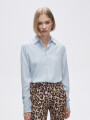 Camisa Luli Celeste Claro