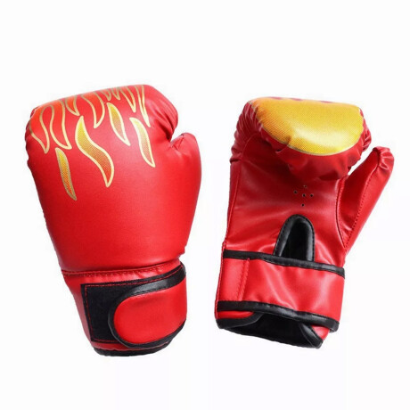 Guantilla de Boxeo Fuego de Niño Roja ROJO