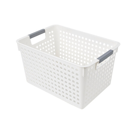 Cesto calado M 31 x 21,5 x 17,5 cm BLANCO
