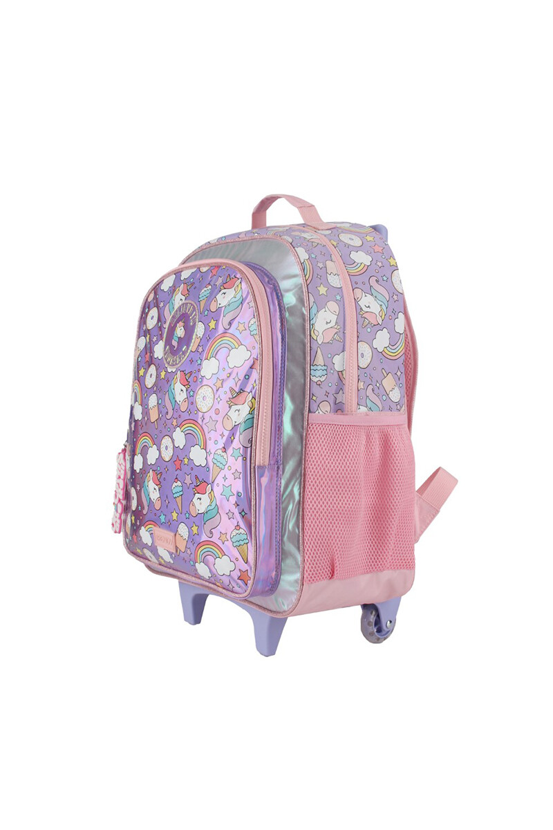Mochila con carrito Trendy Rosado