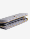 Ficheros Zip Round Billetera Formato Fichero - Violeta Lila