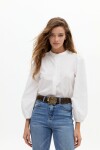 Camisa Gaia en Algodón Blanco