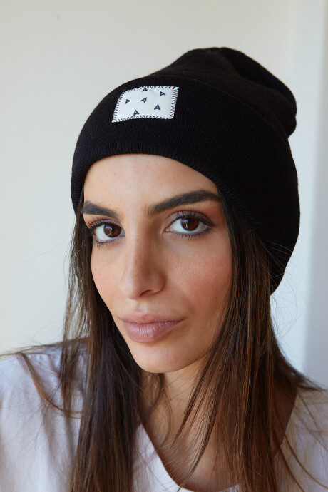 NEW BEANIE STRETCH BLACK