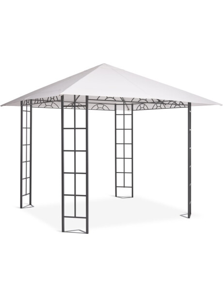 Gazebo LOFOTEN A3xL3xA2.65m blanco Gazebo LOFOTEN A3xL3xA2.65m blanco