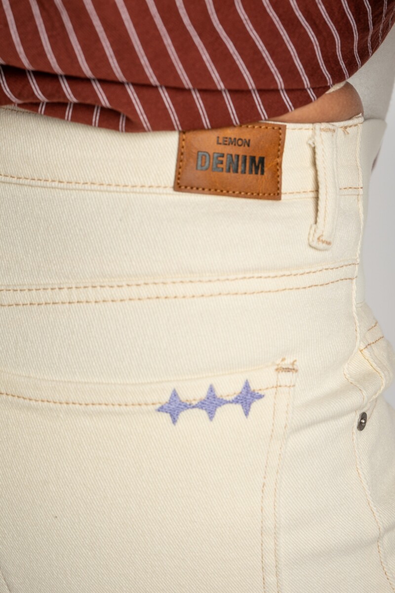 Jean Lemon Mama Flare Wide Leg Nacar