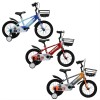 Bicicleta Infantil Tiguan Rodado 16 Con Rueditas Auxiliares Rojo
