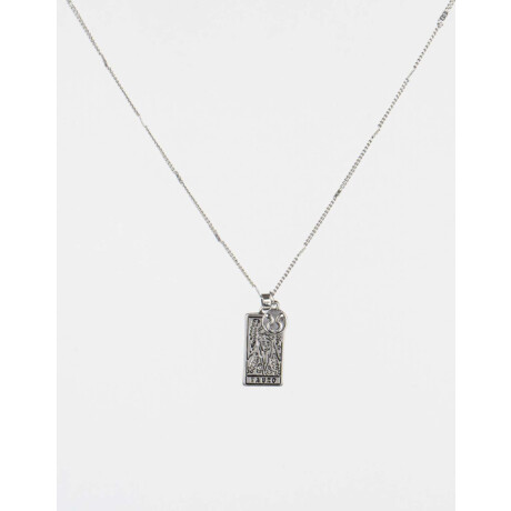 Cadena Con Dije De Zodíaco Cáncer Plateado