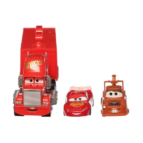 Pack Vehículos Cars Mack + Mc Queen + Mate 001