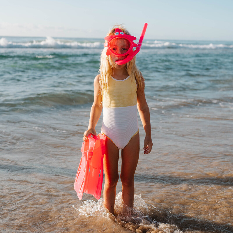 Set snorkel para niños Small Pink