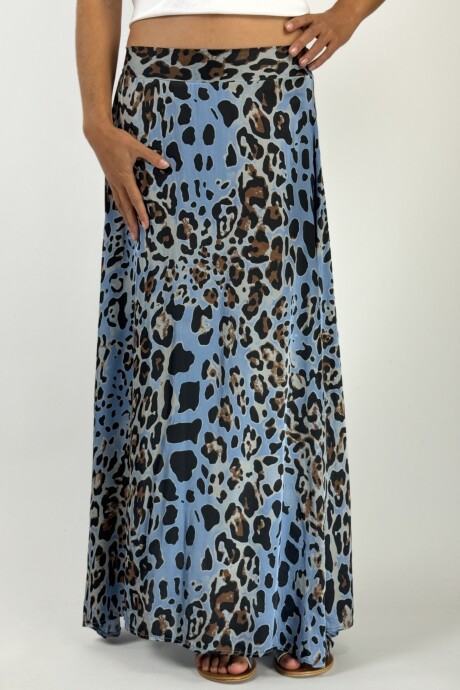 POLLERA MALBEC Azul