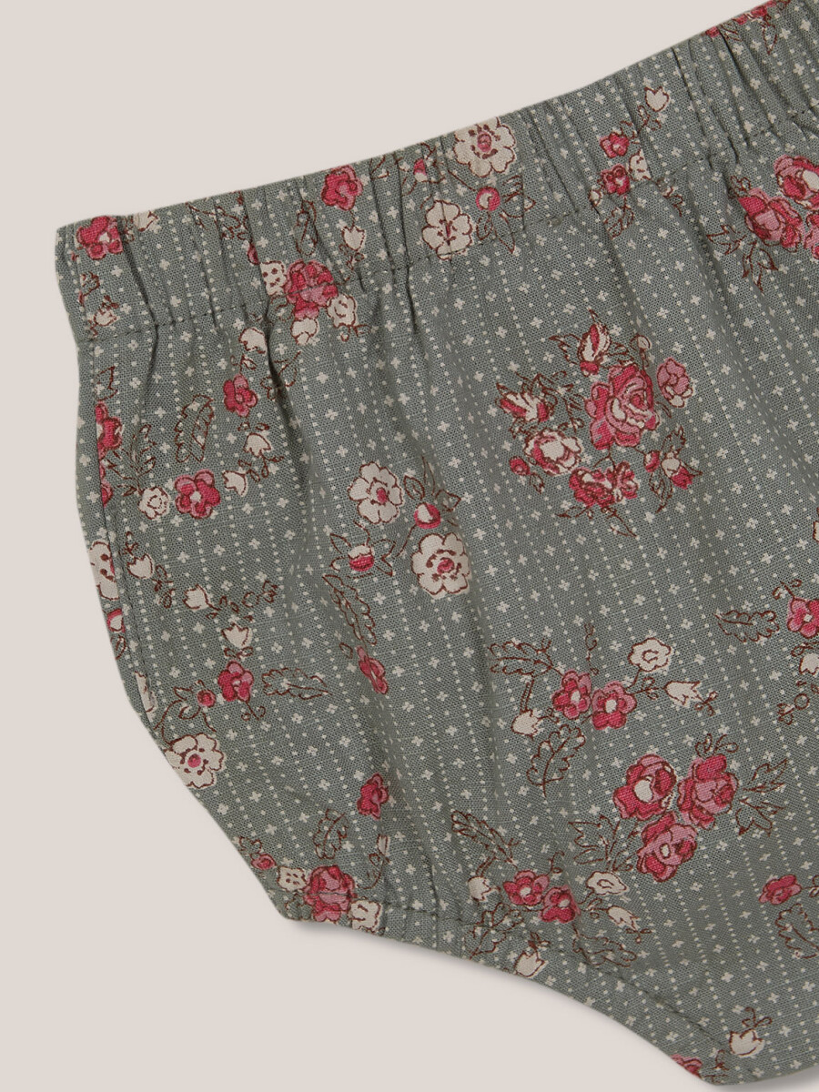 Bombacho Estampado Verde