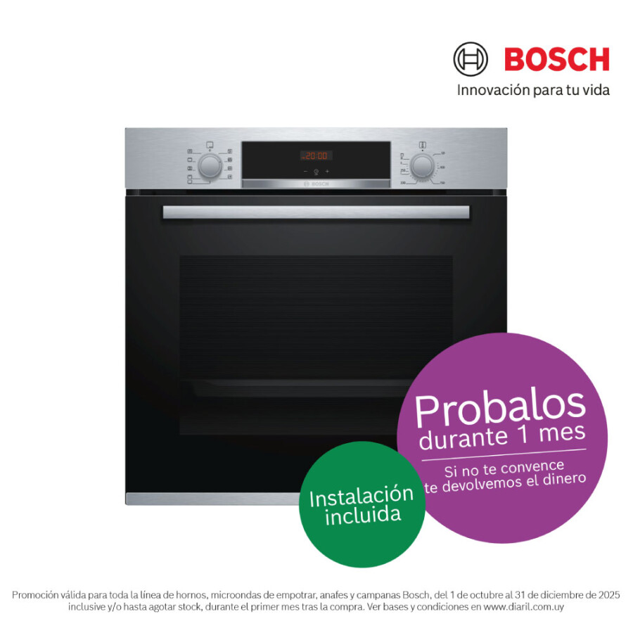 Horno de empotrar Bosch Multifunción HBA512ES0 Horno de empotrar Bosch Multifunción HBA512ES0