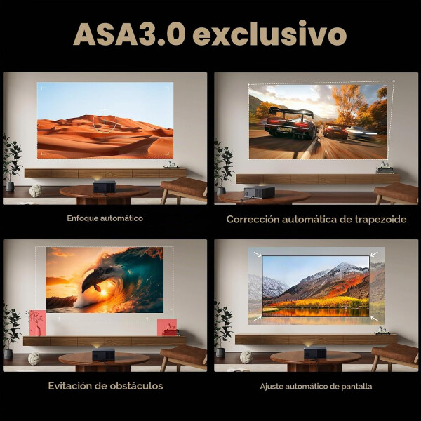 Proyector Wanbo X5 Pro Full Hd 1100 Ansi Google Tv PROYECTOR WANBO X5 PRO