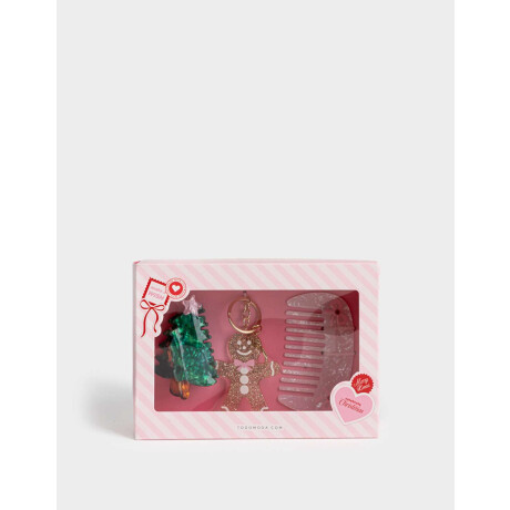 Caja Regalable Merry Xmas Combinacion Tricolor