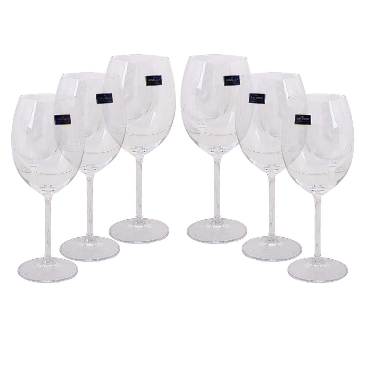 SET - 6 COPAS TRANSPARENTE CRISTAL NATALIA 40445/590 