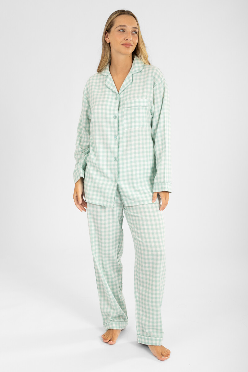 Pijama franela Agua