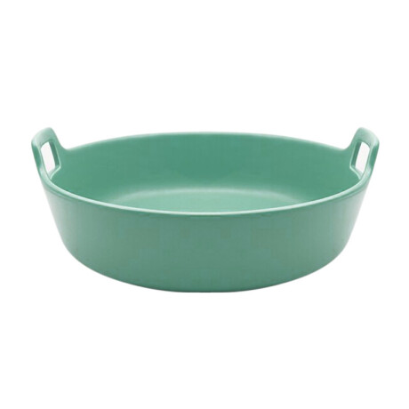 Bowl c/asas cerámica verde mate 30*29 Bowl c/asas cerámica verde mate 30*29