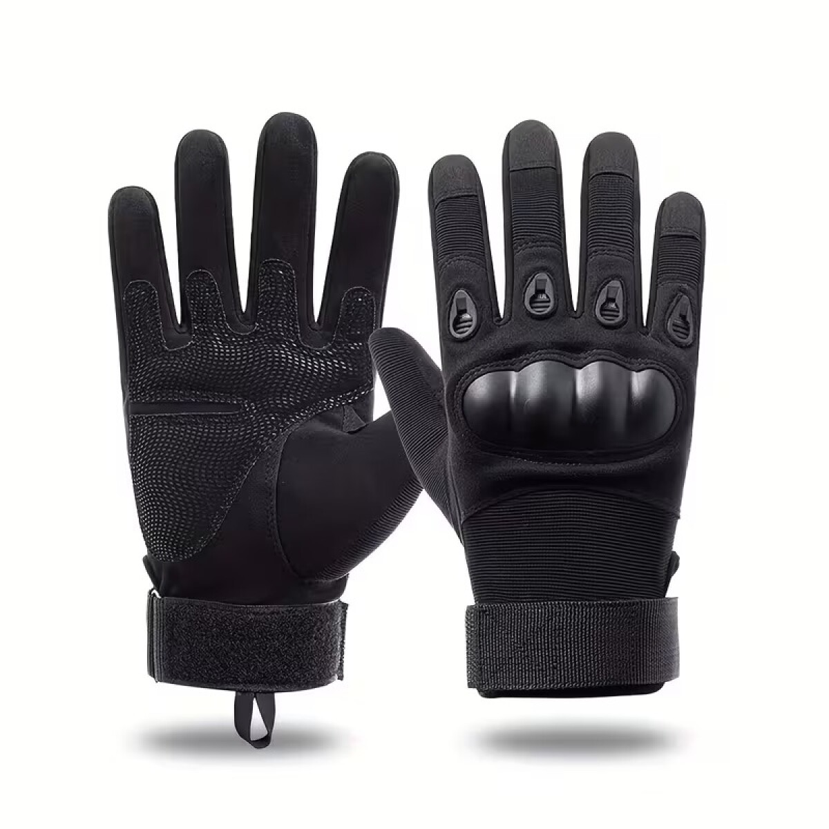 Guantes Tácticos Tange Hard Knuckle – Protección y Rendimiento Profesional - NEGRO 