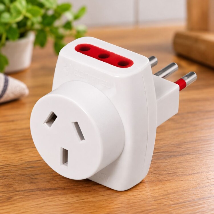 Adaptador Nema + 2 3L a Ficha 3L Conatel Adaptador Nema + 2 3L a Ficha 3L Conatel