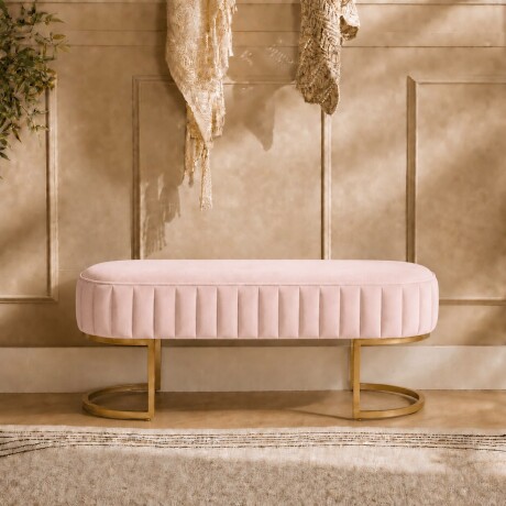 Banqueta Otomana Rosa Largo 1M x Ancho 40Cm x Alto 45Cm Banqueta Otomana Rosa Largo 1M x Ancho 40Cm x Alto 45Cm