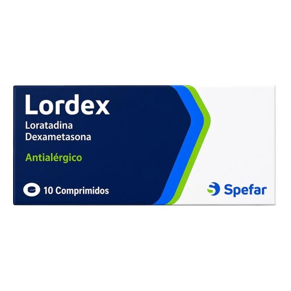 Lordex 10 Comprimidos - Spefar Lordex 10 Comprimidos - Spefar