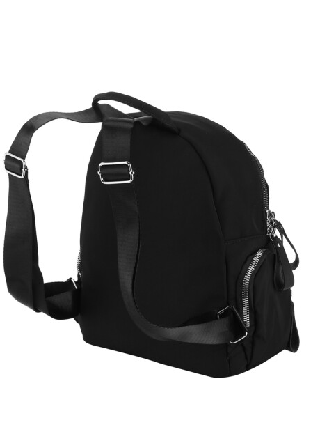 Mochila Lona Basic Negro