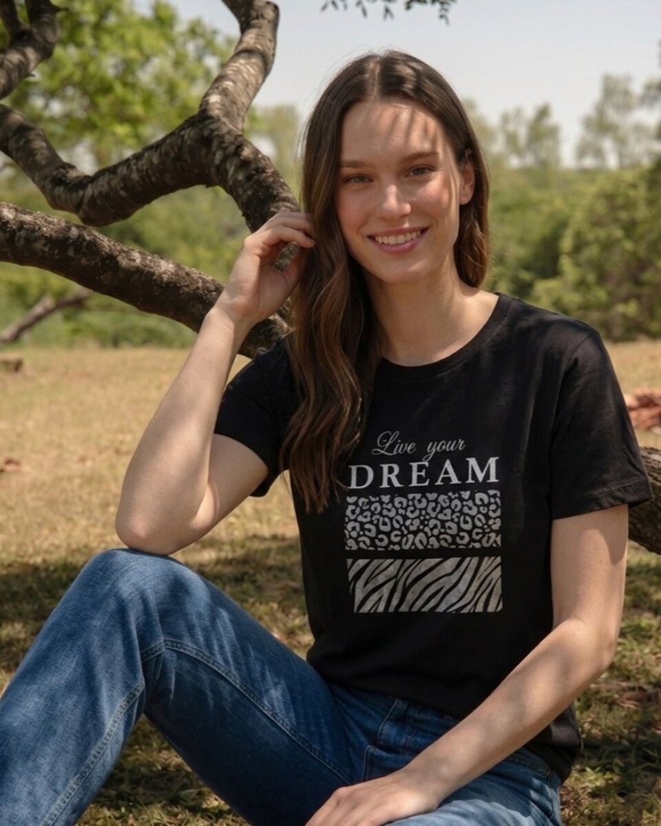 Remera Casual. 