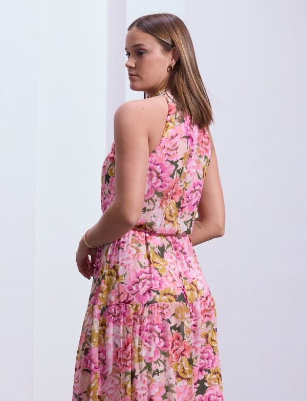 Vestido Maxi Printed ROSA/MULTI
