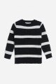 Sweater cuello redondo NEGRO