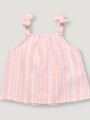 Blusa de lino rosa Blusa de lino rosa