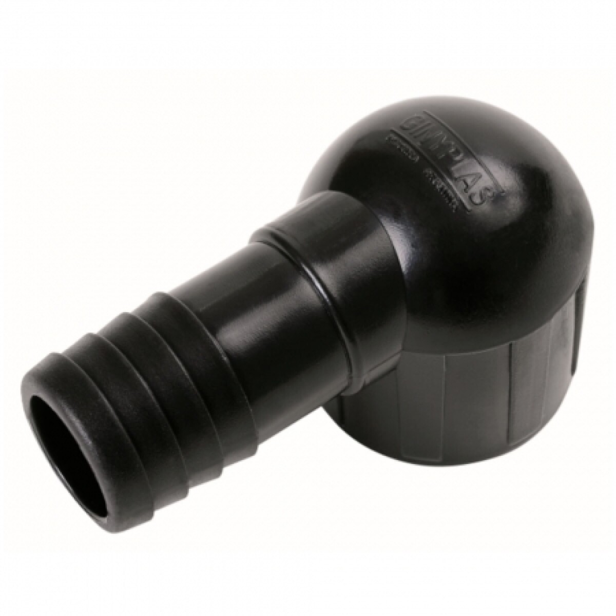 GINYPLAS CODO RIEGO ESPIGA ROSCA HEMBRA 3/4 PULGADA 