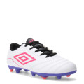 Championes de Fútbol 11 Infantiles Umbro Classico III HG Blanco - Rosado