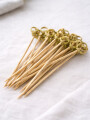 PINCHOS PARA COPETIN BAMBOO BEIGE