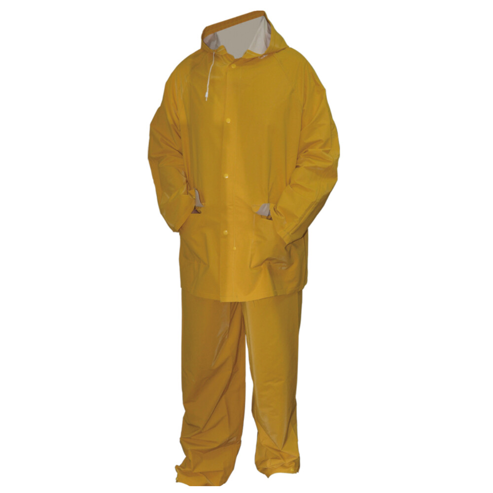 EQUIPO DE LLUVIA PVC AMARILLO TALLE=2XL Equipo De Lluvia Pvc Amarillo Talle=2xl