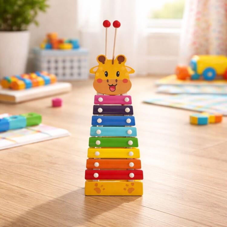 XILOFON DE MADERA ZOO DISEÑOS SURTIDOS XILOFON DE MADERA ZOO DISEÑOS SURTIDOS