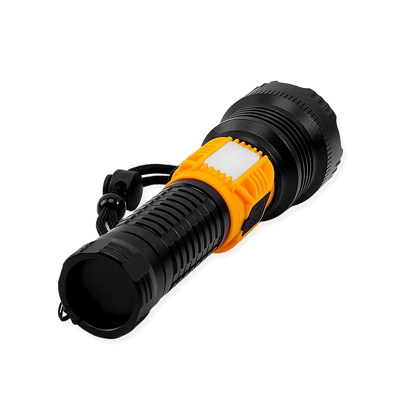 DINGQI LINTERNA TACTICA LED RECARGABLE USB 550 LUMENS Dingqi Linterna Tactica Led Recargable Usb 550 Lumens