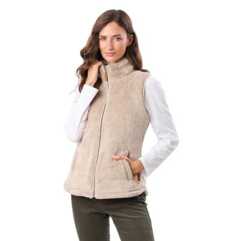 CHALECO XS-XXL BEIGE OSCU