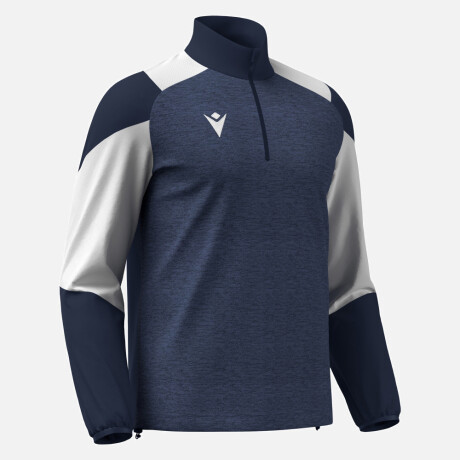 BUZO MACRON - MODELO CUZCO NAV/WHT