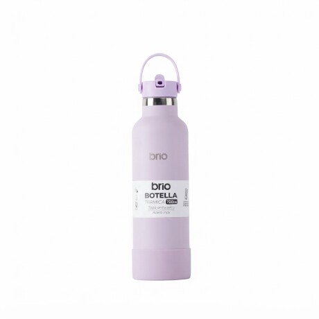 Botella En Acero Inoxidable brio 750ml Con Sorbito Y Manija Lavanda