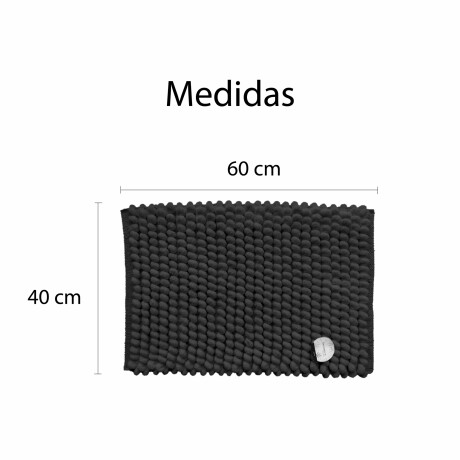 Alfombra Estilo Buclé Decorativa Interior Suave Moderna Negro
