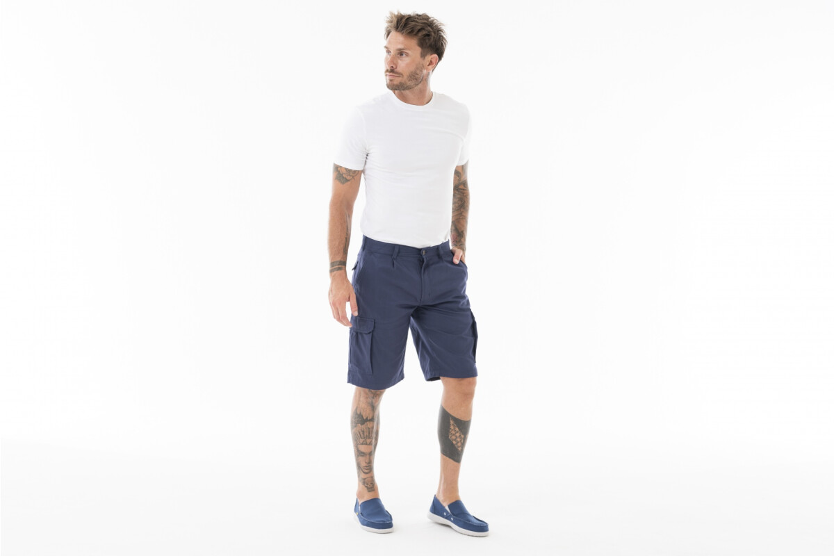 BERMUDA CARGO CLASICA Azul