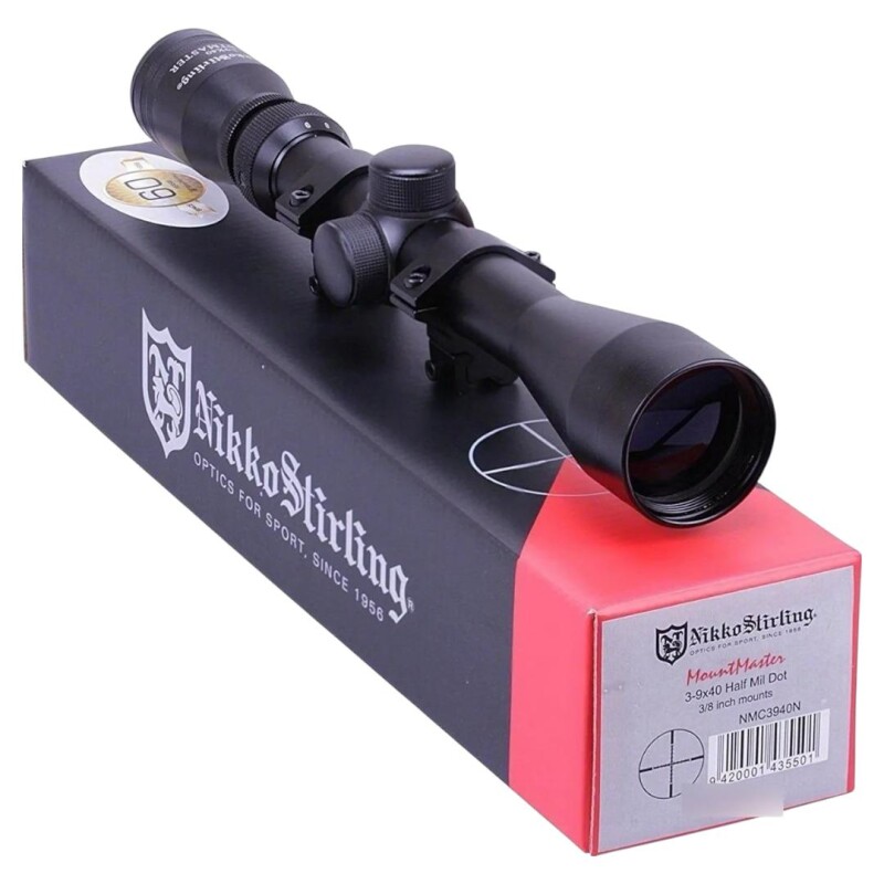 Mira Telescópica 3-9x40 Mountmaster Nikko Stirling Mira Telescópica 3-9x40 Mountmaster Nikko Stirling