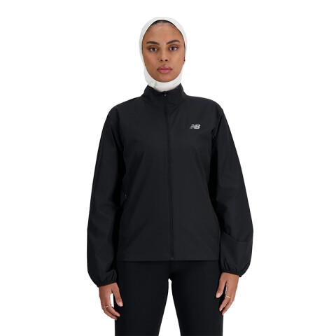Campera New Balance Active Woven Negro