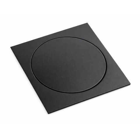 Rejilla de piso click clack 10x10 negro mate Rejilla De Piso Click Clack 10x10 Negro Mate