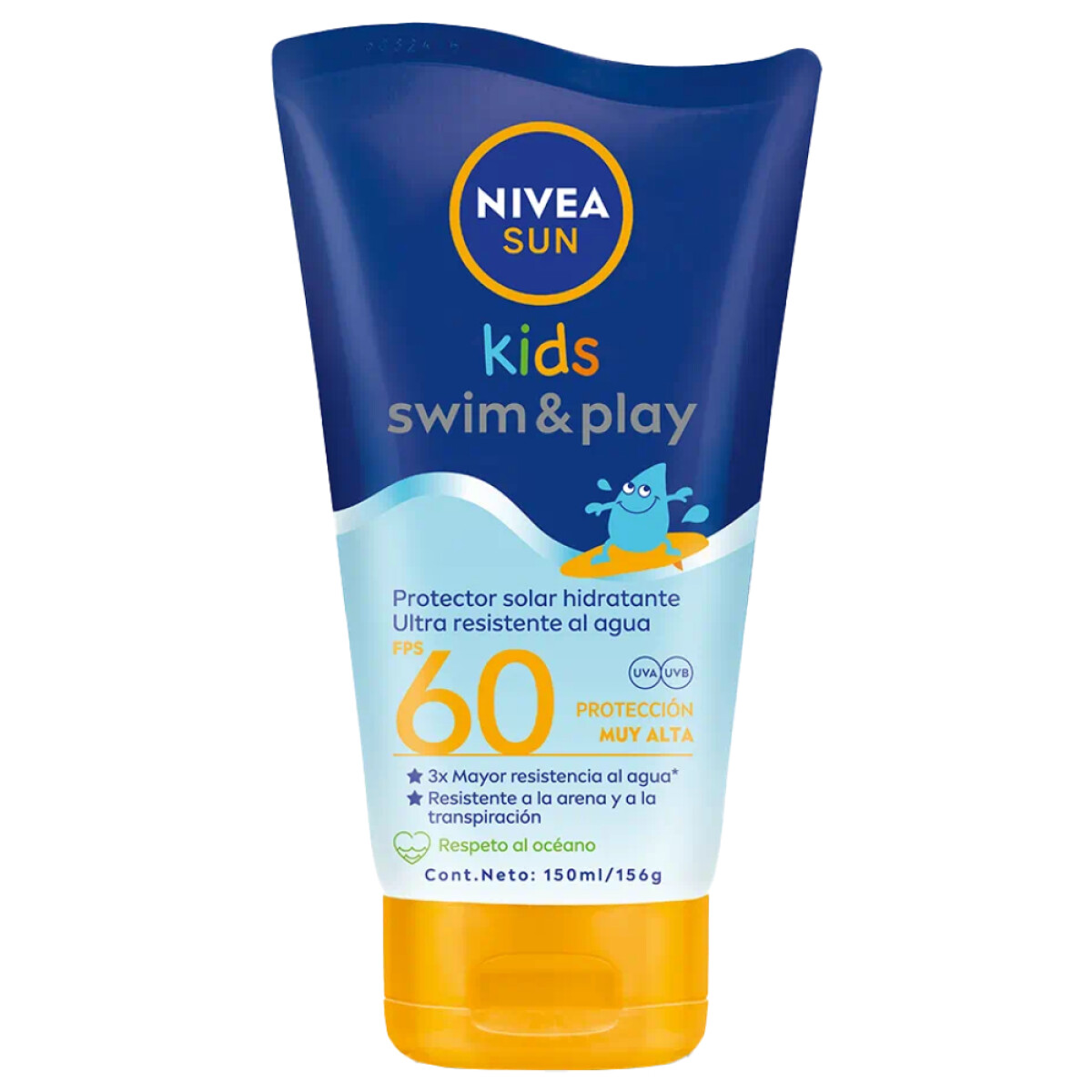 Protector Solar Nivea Sun Kids Swim&Play FPS60 150ml 